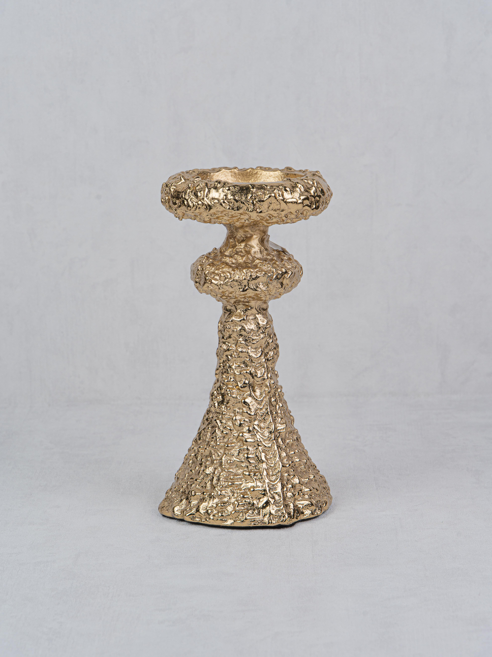 DekuvaCASTED GOLD SMALL PILLAR HOLDERLAMEDOR 1PRG-25228G