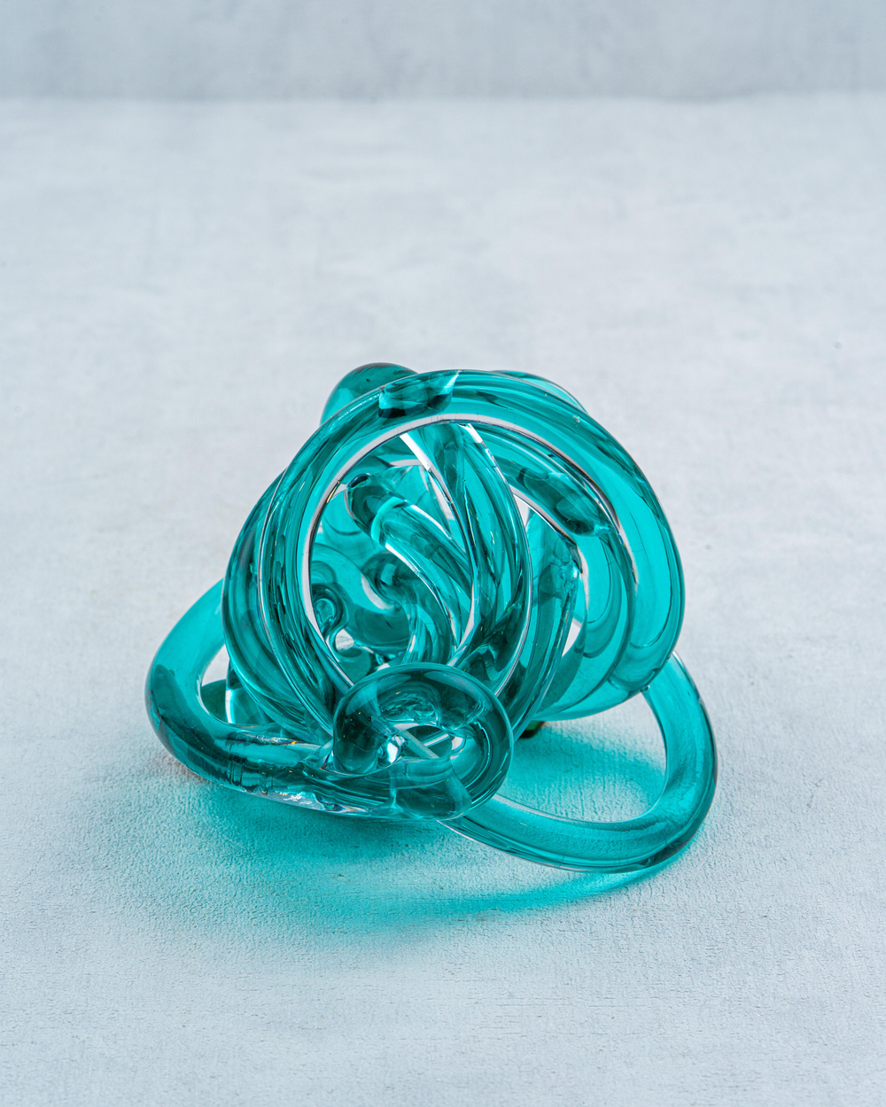 DekuvaGLASS MEDIUM GREEN BALL 13CMLAMEDORE 1DA-1582