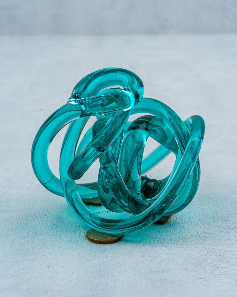 DekuvaGLASS SMALL GREEN BAL 11 CMLAMEDORE 1DA-1583