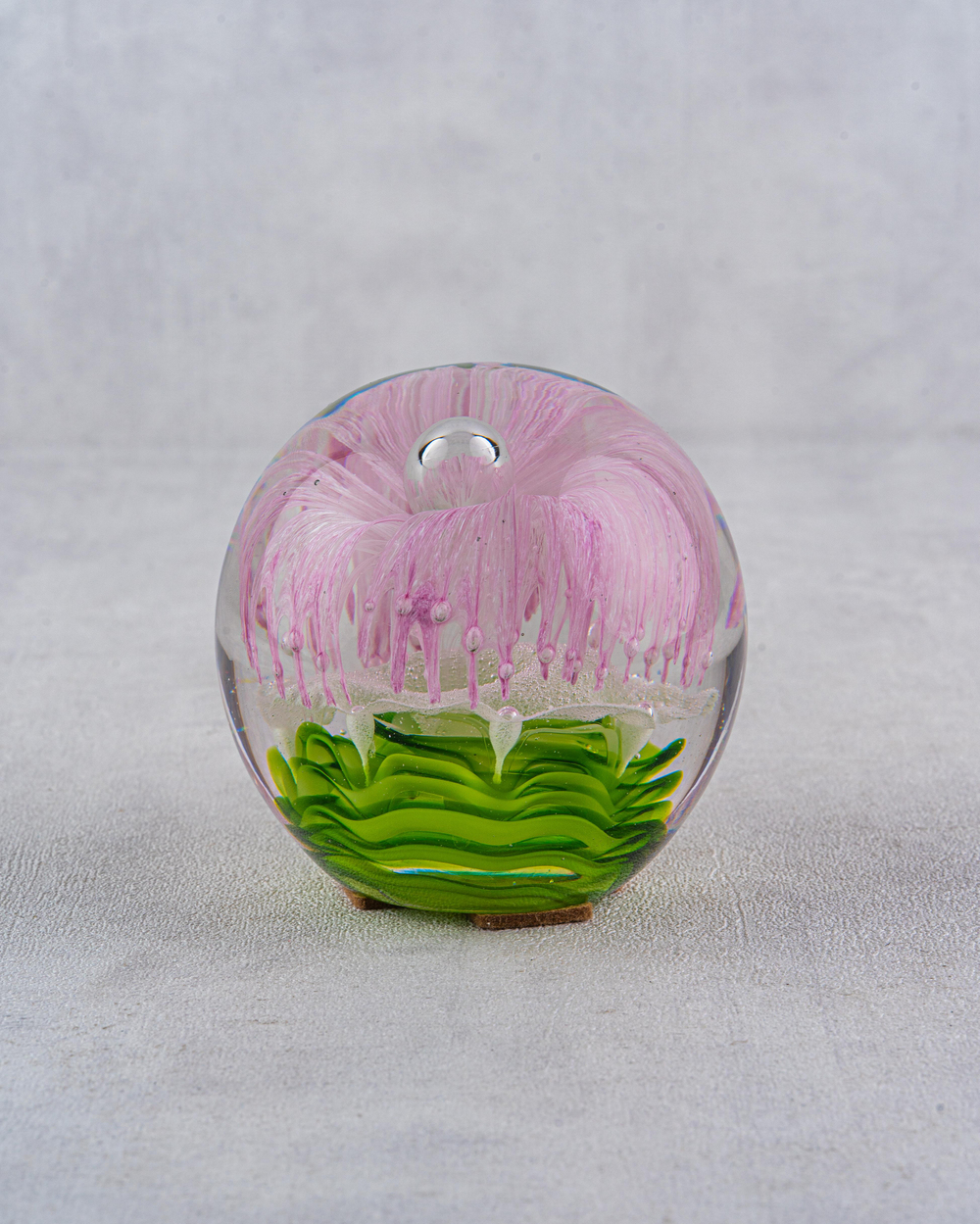 DekuvaPEARL WHITE GLASS DECORLAMEDOR 1ZB-2247
