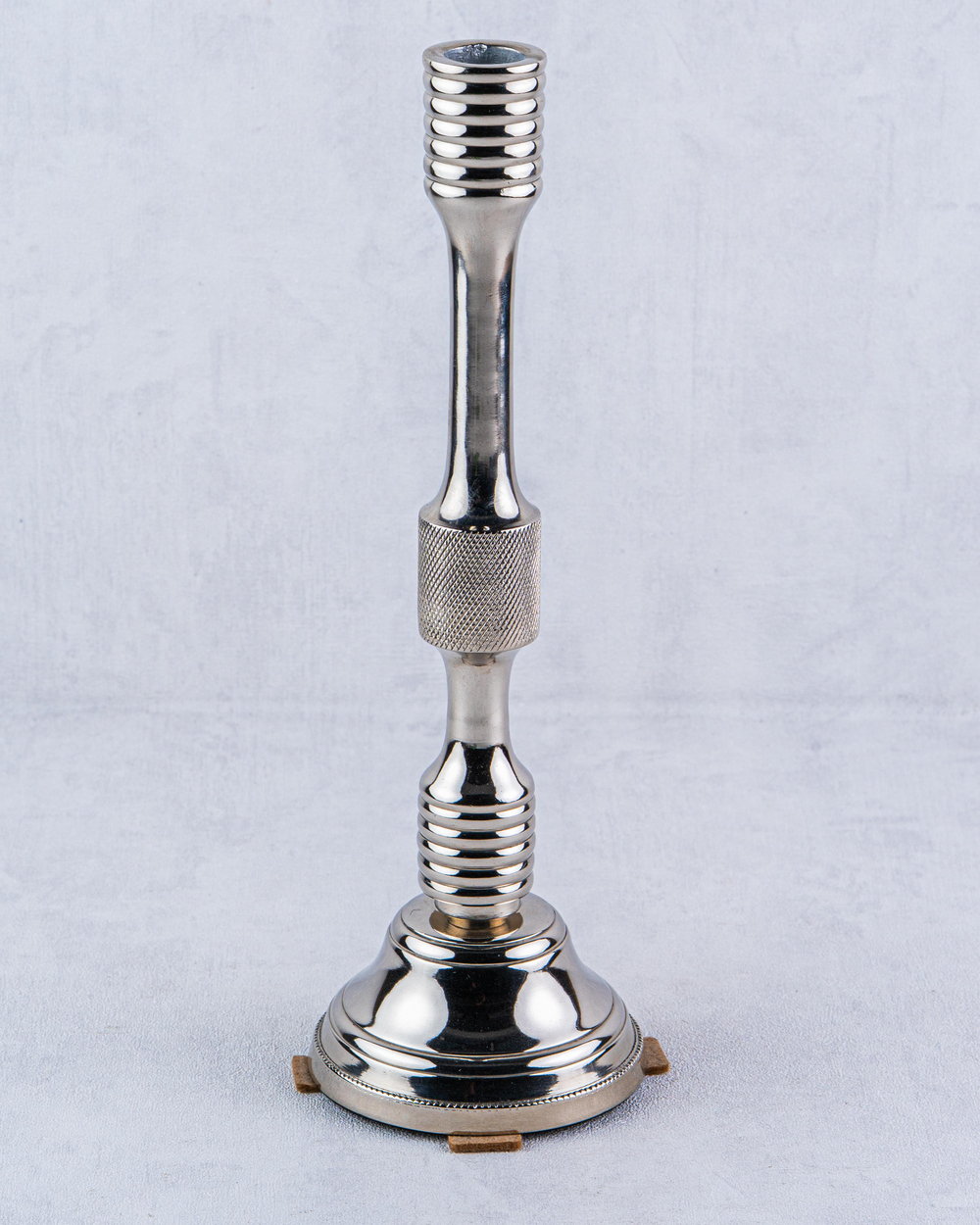 DekuvaTHREAD NİCKEL LARGE CANDLE HOLLAMEDORE 1MD-10377L