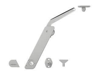 F.FLAP H 1.5 Makas seti C gri/nikel sol