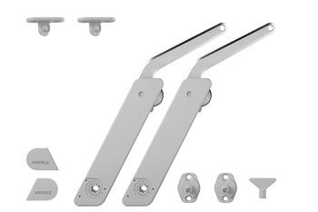 F.FLAP H 1.5 Çift makas seti A gri/nikel