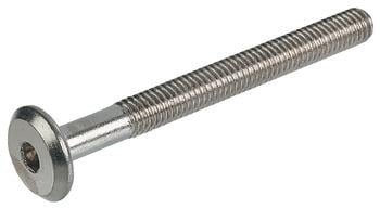 Yassı başlı vida nikel kpl.M6x35mm