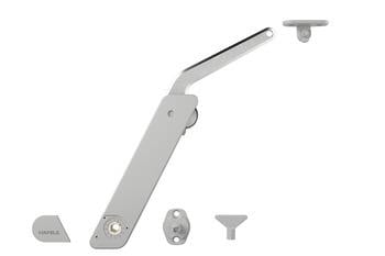 F.FLAP H 1.5 Makas seti B gri/nikel sol