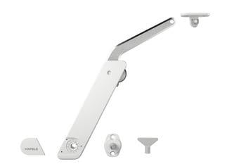 F.FLAP H 1.5 Makas seti C beyaz/nik. sol