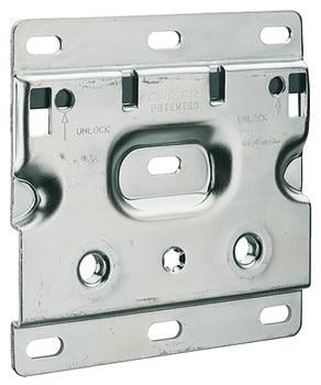 HEAVY Montaj plakası vidalı galva. 120mm