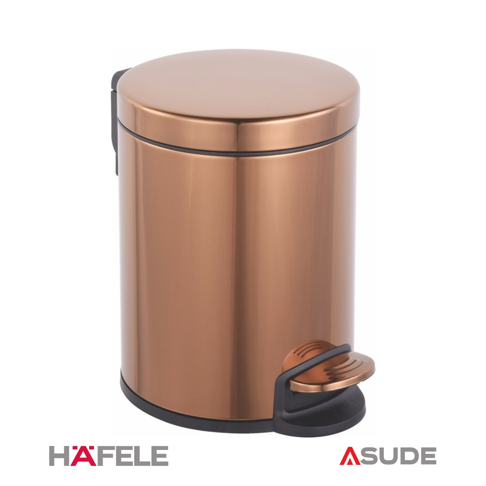 COMFY Pedallı çöp kutusu,5L,parlak rose