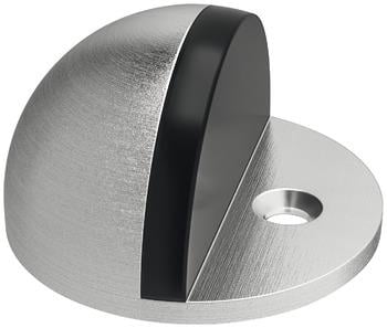 Stoper zemine, vidalı mat krom 47x27mm