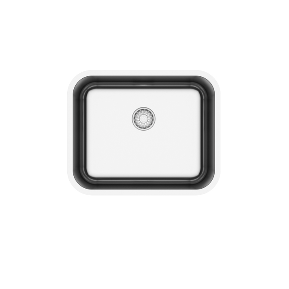 ENNA04 Eviye, tezg.altı,545x445mm,parlak