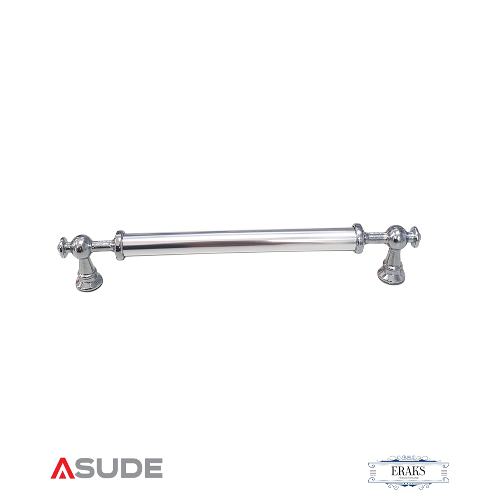 Eraks Tuğra Mobilya Kulpu (Krom-Krom, 224 mm)