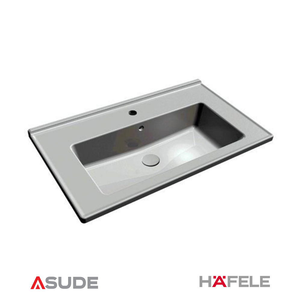 LEONIS 80 Lavabo,parlak beyaz,800x465