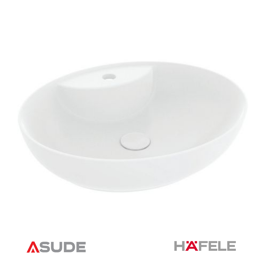 LOTUS OB Lavabo,parlak beyaz,500x420mm