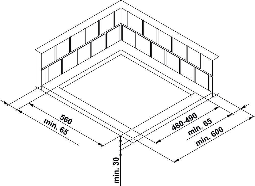 Hafele Lumino Seramik Ocak 60 cm 4G Siyah
