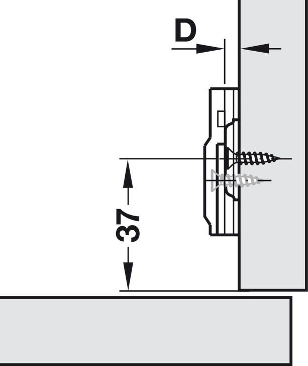 METALLA 330 H taban klipsli,syh 0 mm