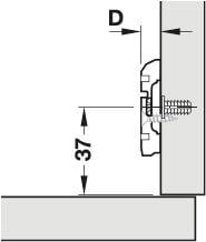 METALLA 330 H taban klipsli,syh 0 mm