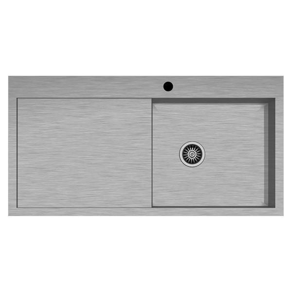 NOVARA PLUS01 Eviye,1000x510mm,fırçl.sol