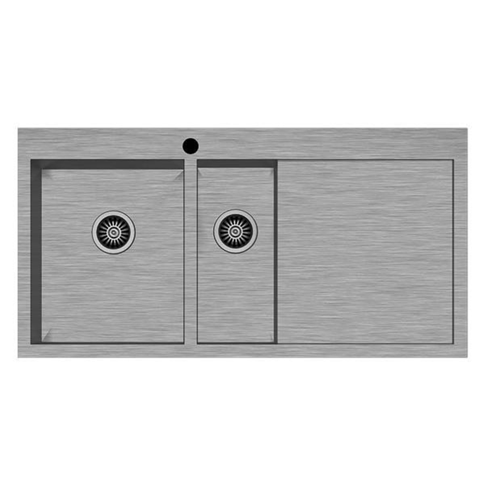 NOVARA PLUS02 Eviye,1000x510mm,fırçl.sağ