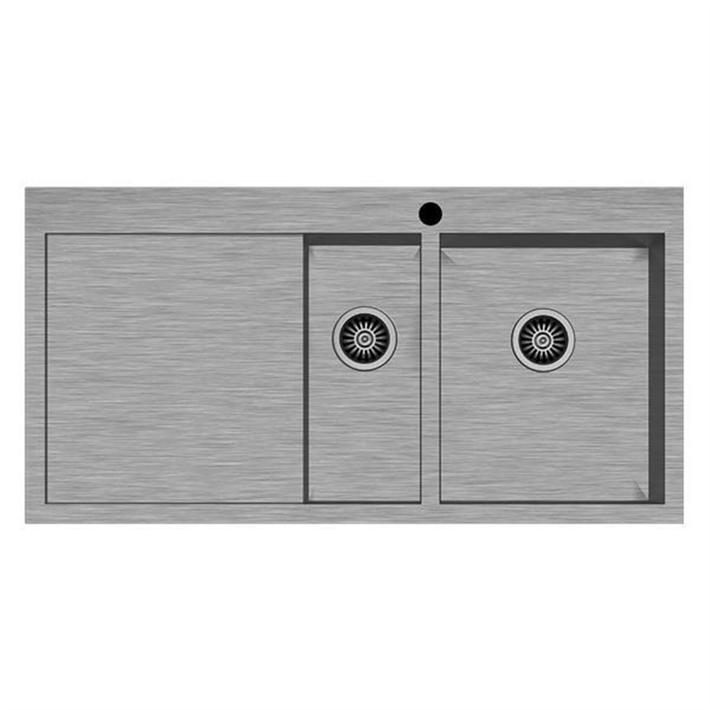 NOVARA PLUS02 Eviye,1000x510mm,fırçl.sol