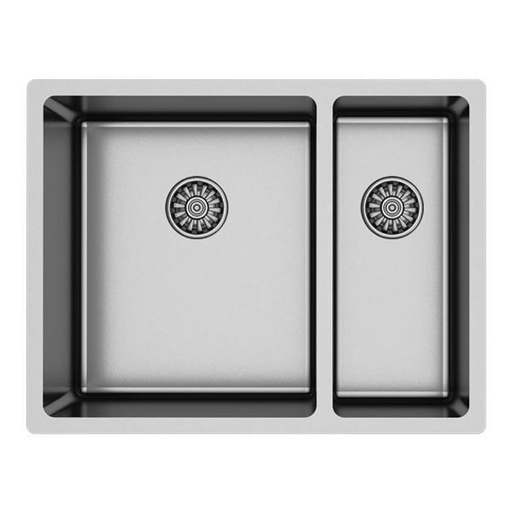 NOVARA06 Eviye,580x440mm,pas.çel.fır.sağ