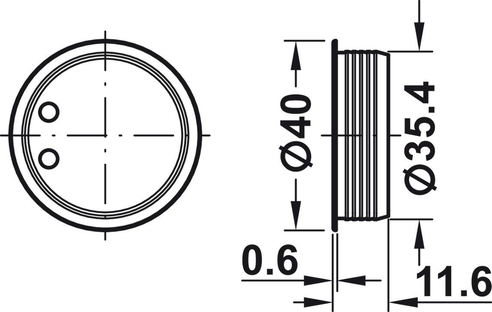SWINGFRONT 17 FB Bağlantı profili 540mm
