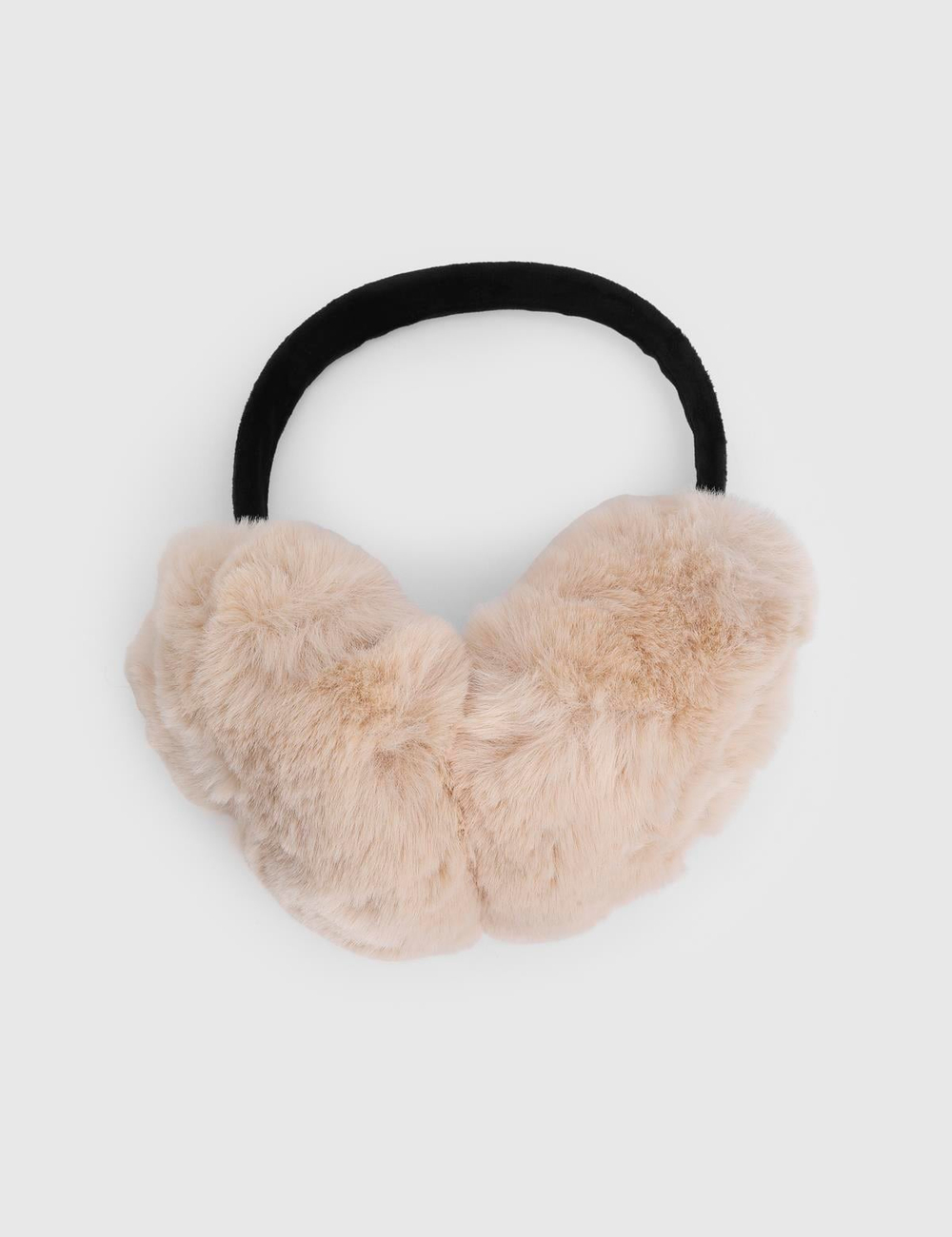 Belinay Peluş Bej Unisex Kulaklık