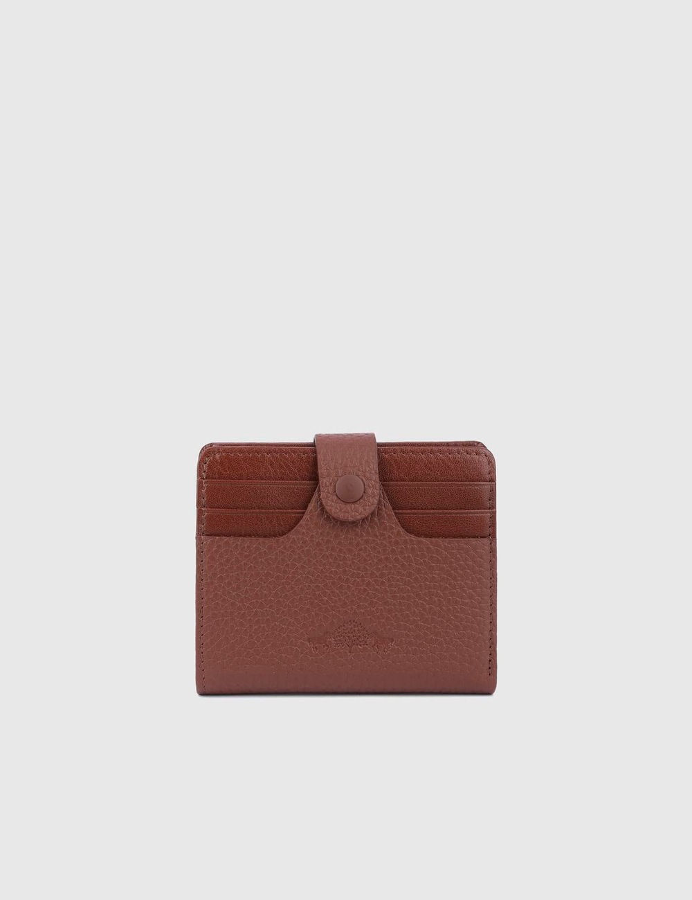 Rainier Hakiki Deri Unisex Taba Cüzdan
