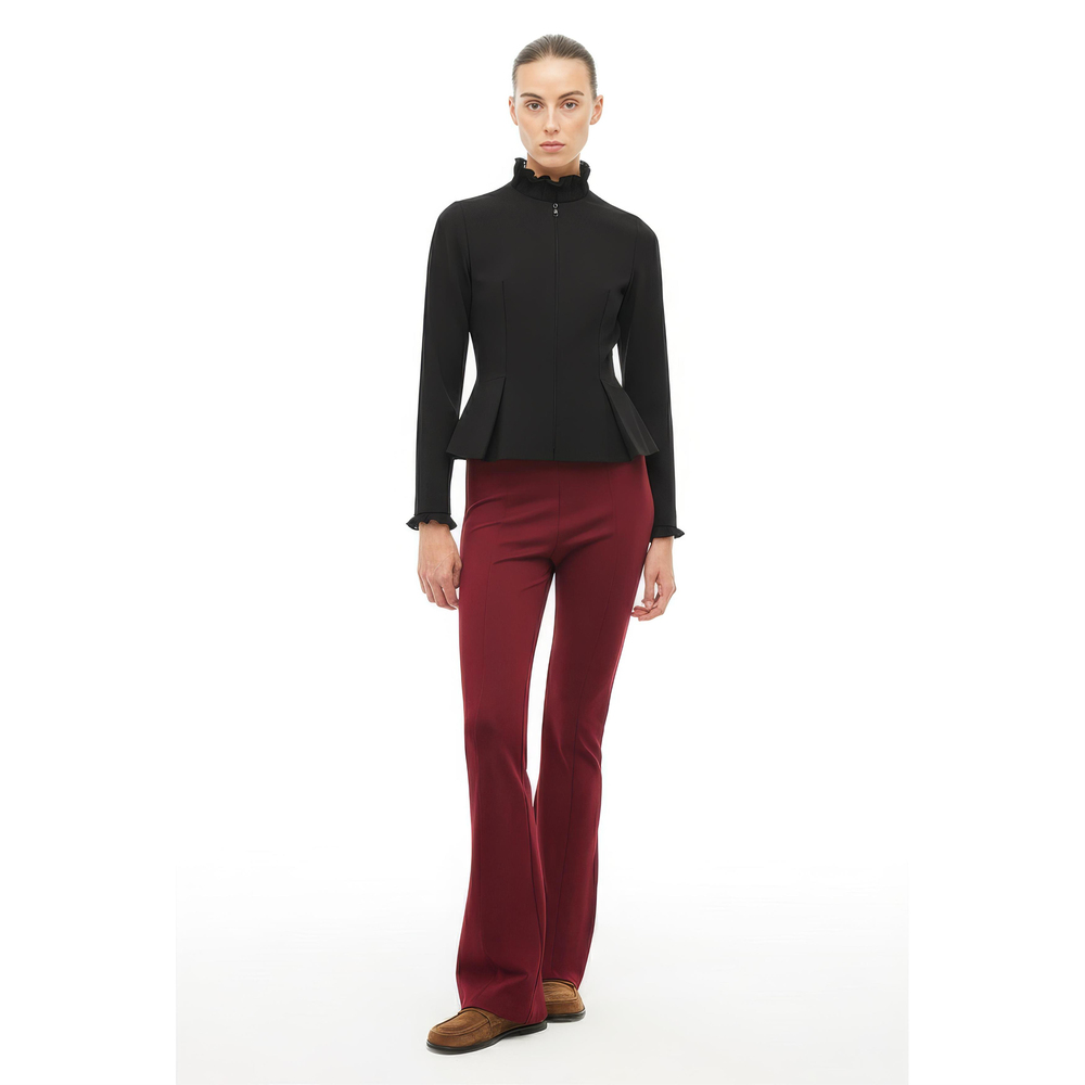 Siyah Slim Fit Kısa Ceket