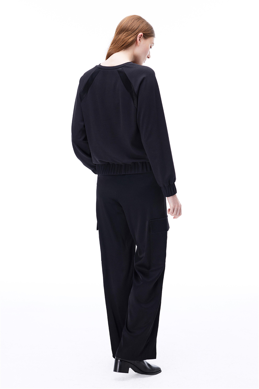 Wonder Regular Fit Uzun Boy Siyah Pantolon