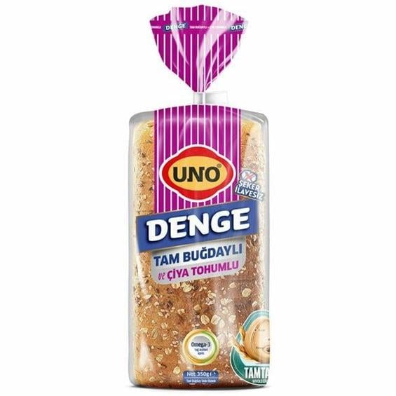Uno Denge Tam Buğdaylı ve Çiya Tohumulu Ekmek 350 gr