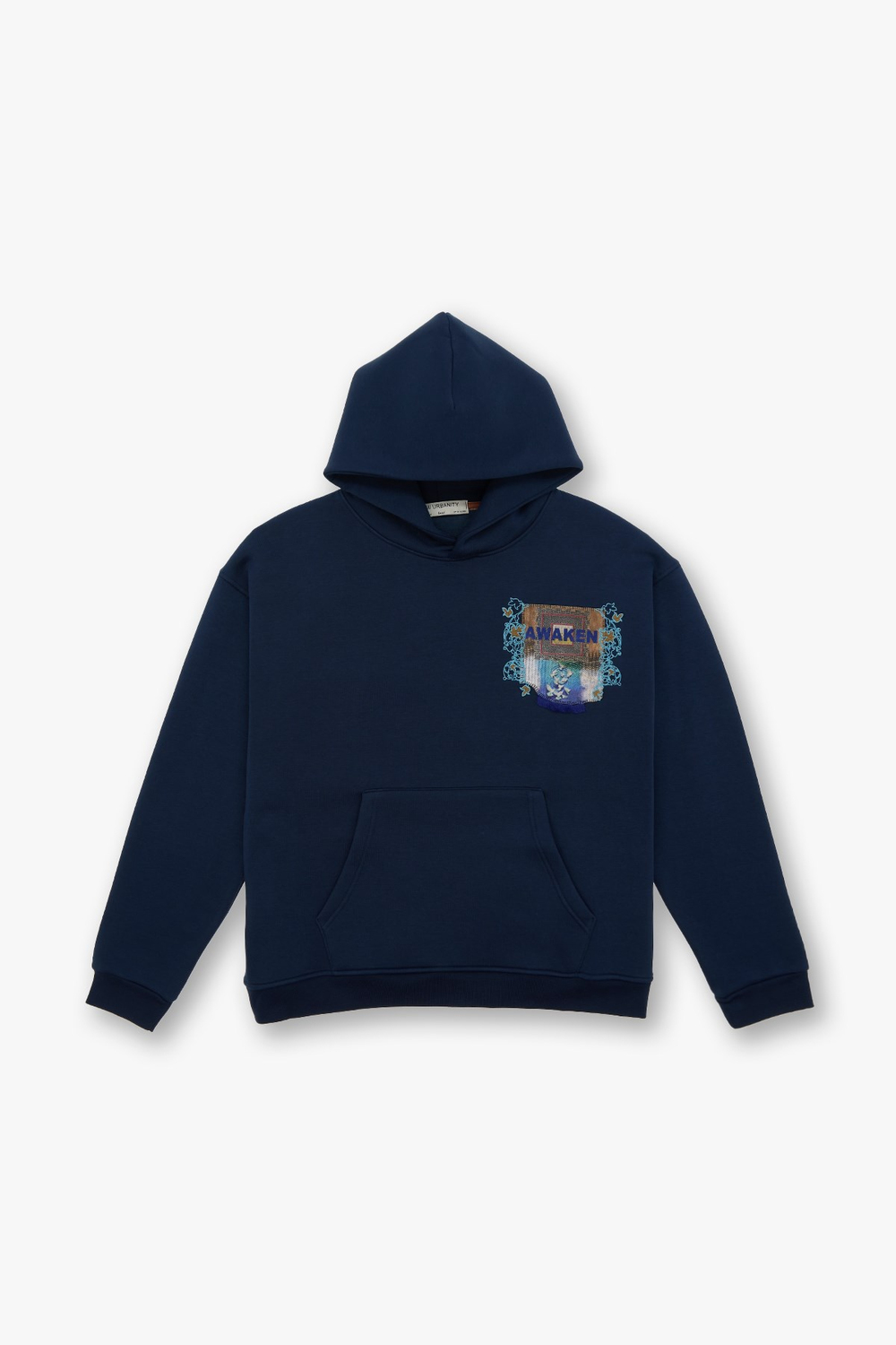 Awaken Oversize Sweatshirt Erkek İndigo