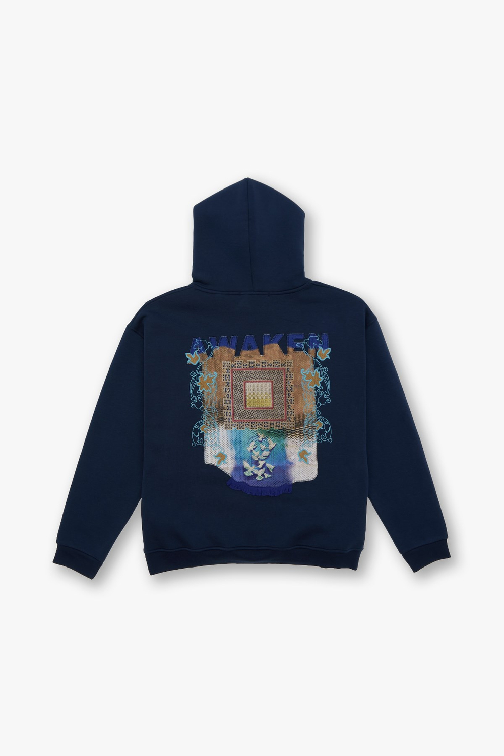 Awaken Oversize Sweatshirt Erkek İndigo
