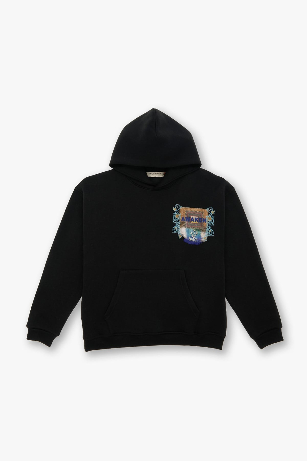 Awaken Oversize Sweatshirt Kadın Siyah