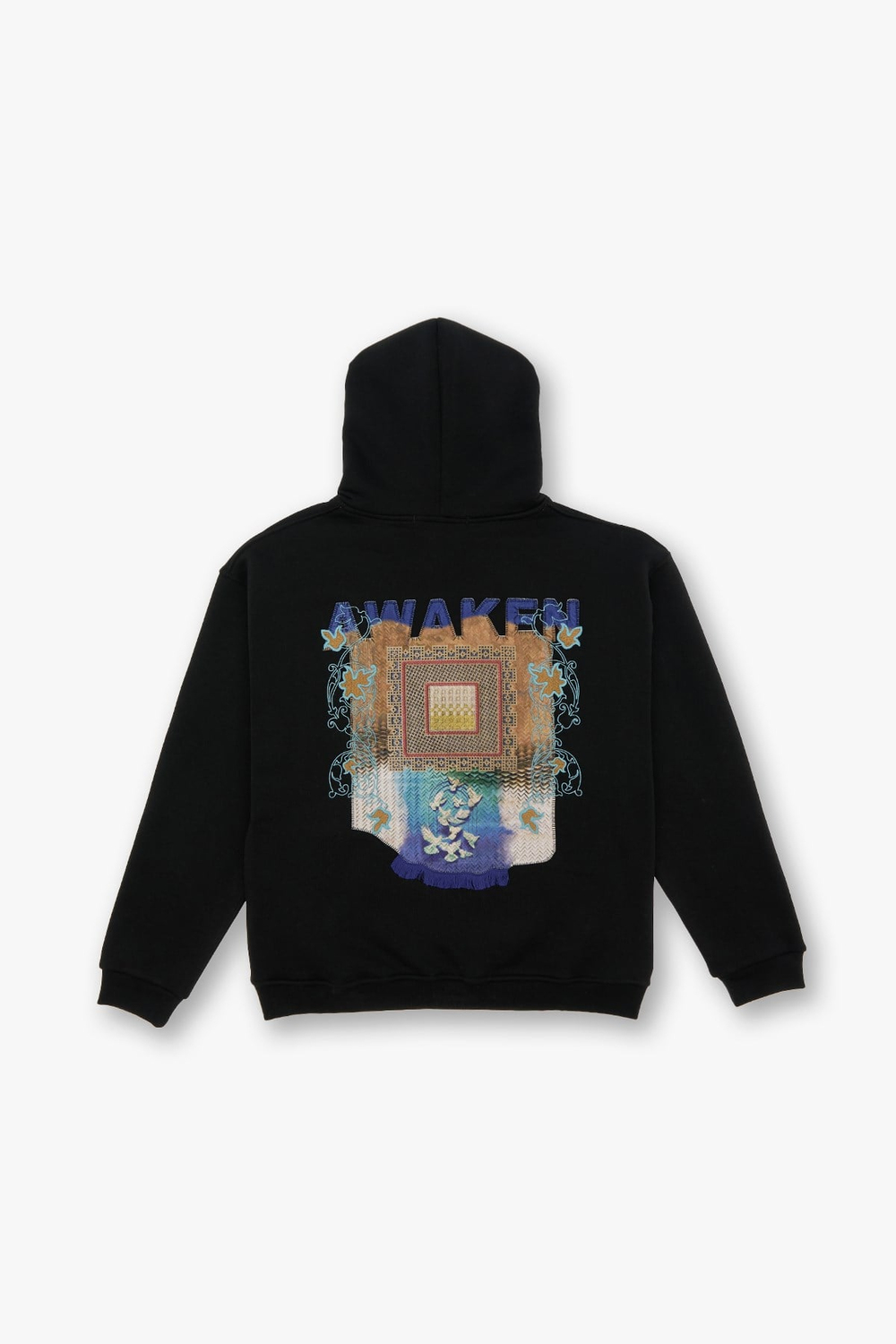 Awaken Oversize Sweatshirt Kadın Siyah
