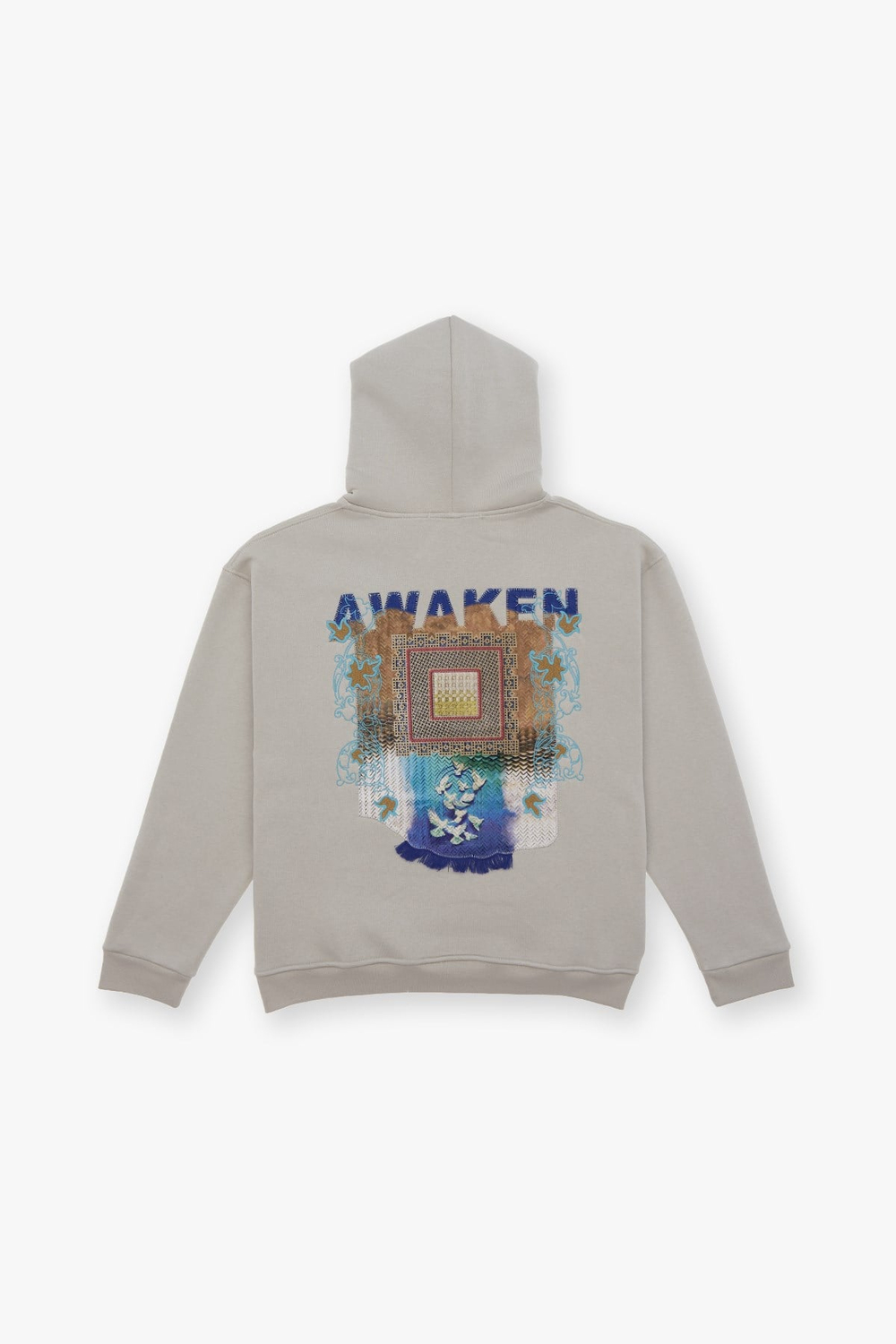 Awaken Oversize Sweatshirt Kadın Stone