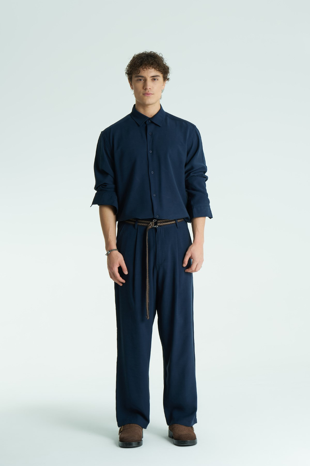 Base Relaxed Fit Pants Navy