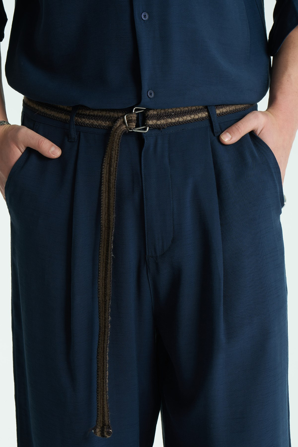 Base Relaxed Fit Pants Navy