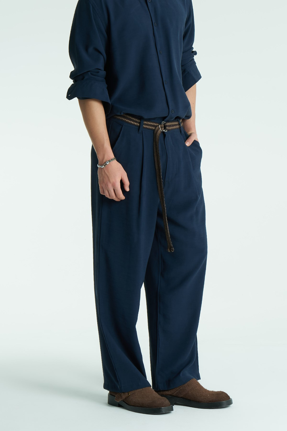Base Relaxed Fit Pants Navy