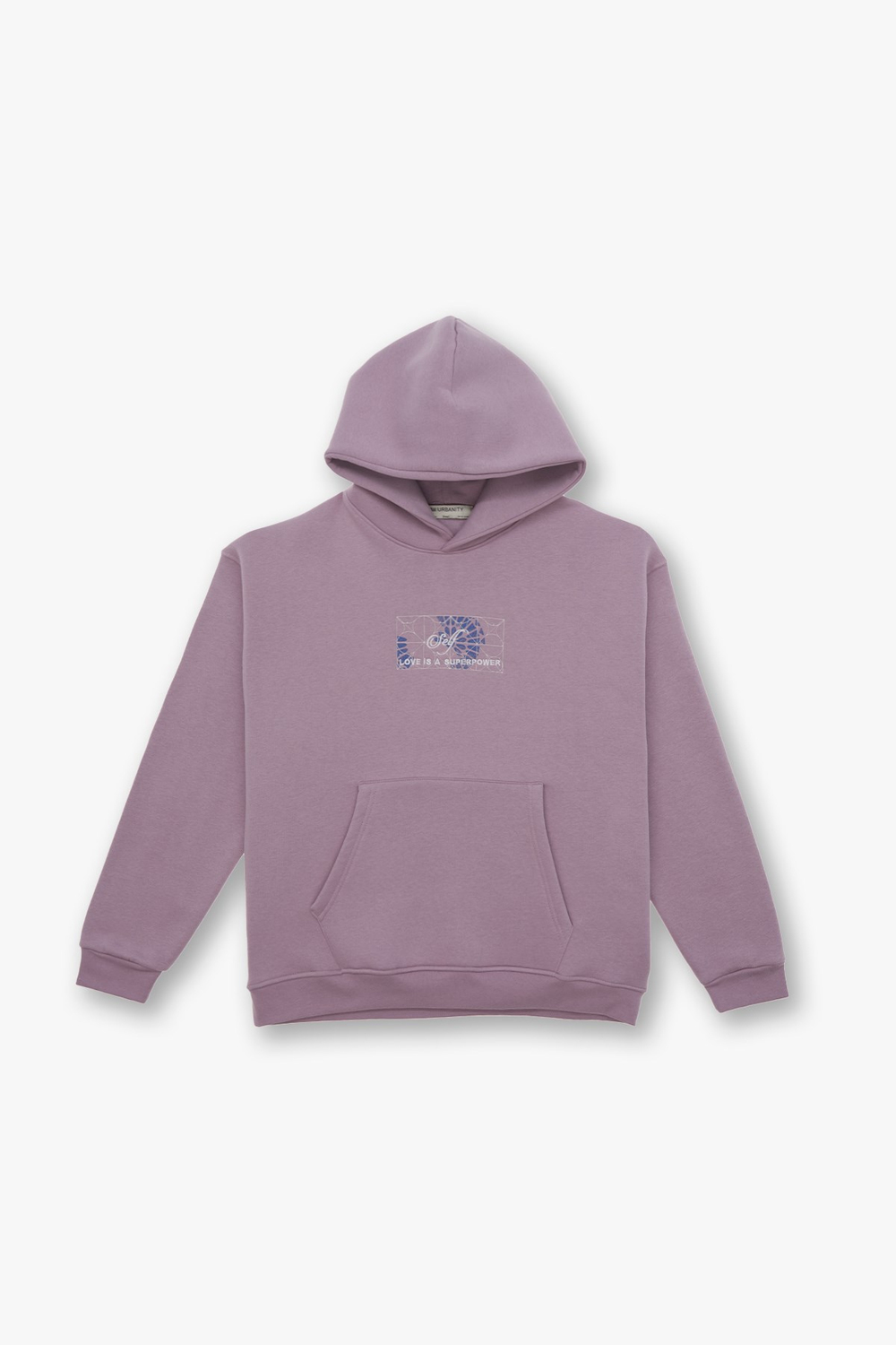 Be Good To Yourself Oversize Sweatshirt Kadın Pembe