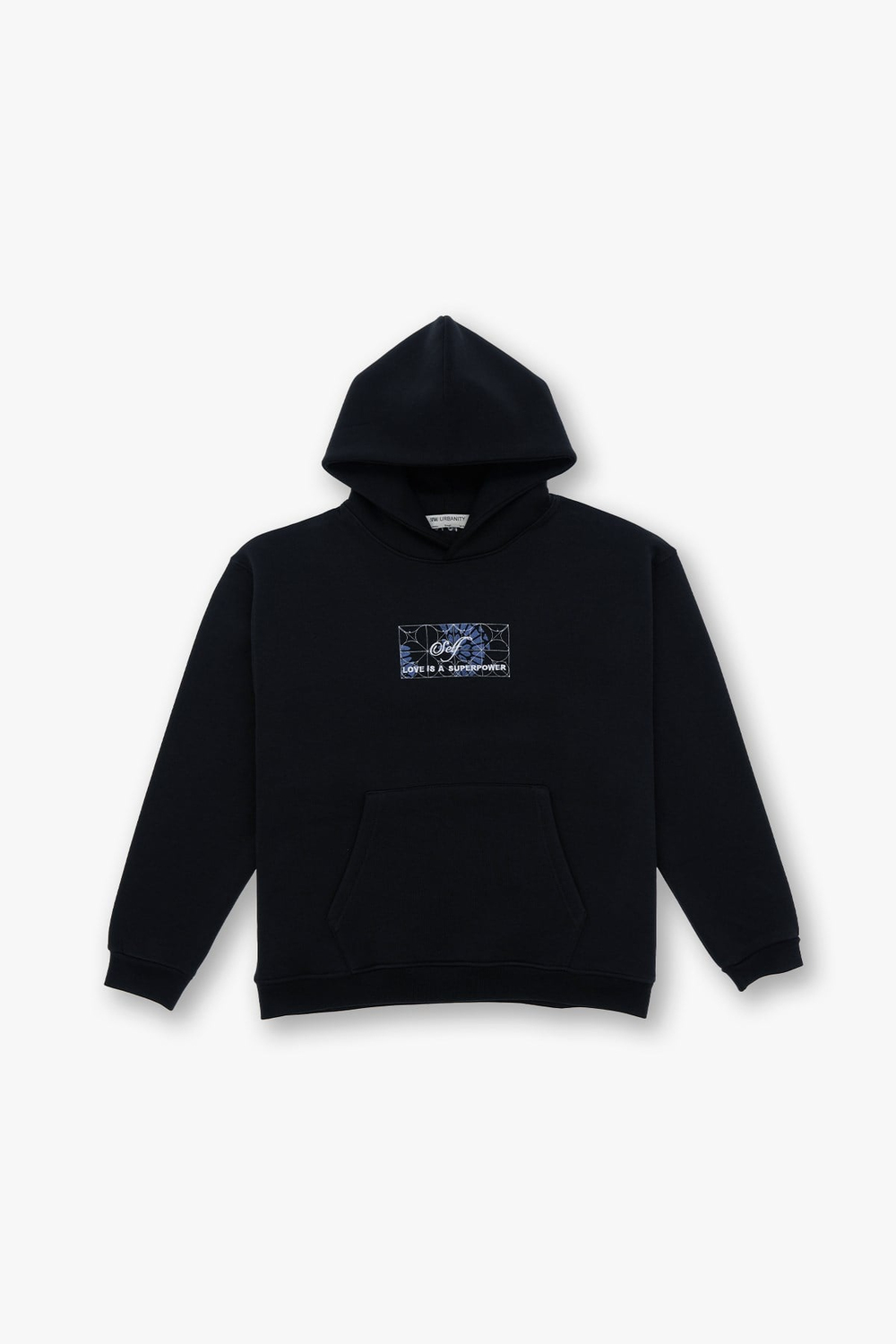 Be Good To Yourself Oversize Sweatshirt Kadın Siyah