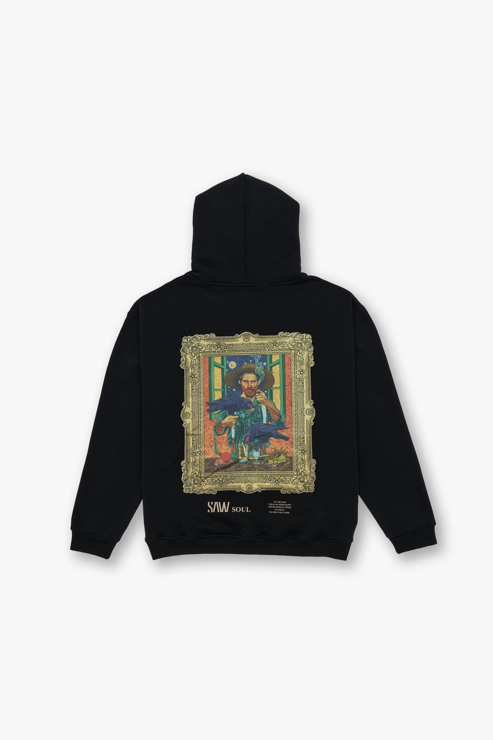 Beyond the Frame Oversize Sweatshirt Erkek Siyah