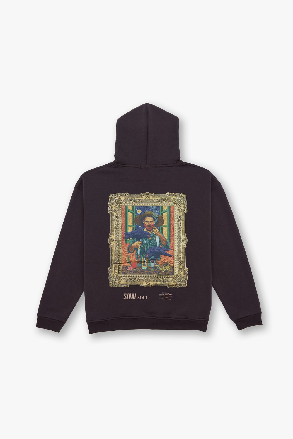 Beyond the Frame Oversize Sweatshirt Erkek Kahverengi