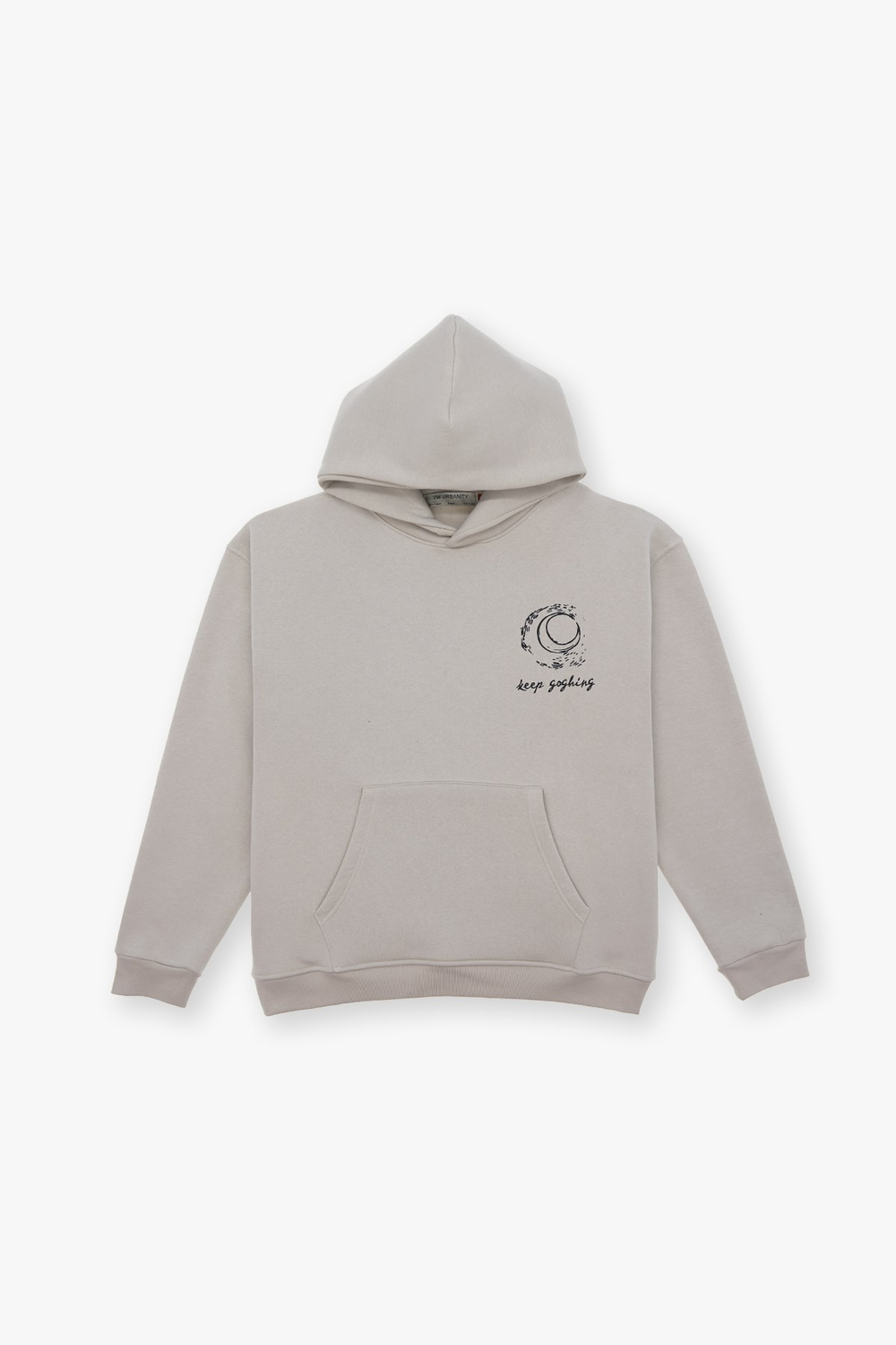 Beyond the Frame Oversize Sweatshirt Erkek Stone