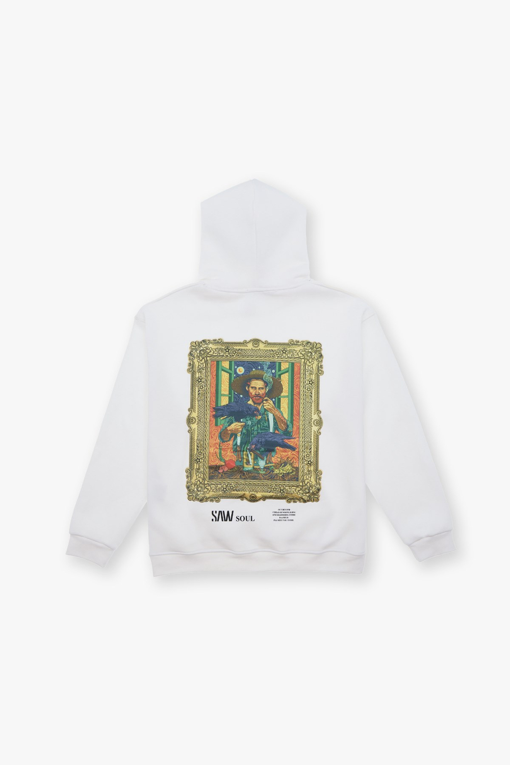 Beyond the Frame Oversize Sweatshirt Erkek Ekru