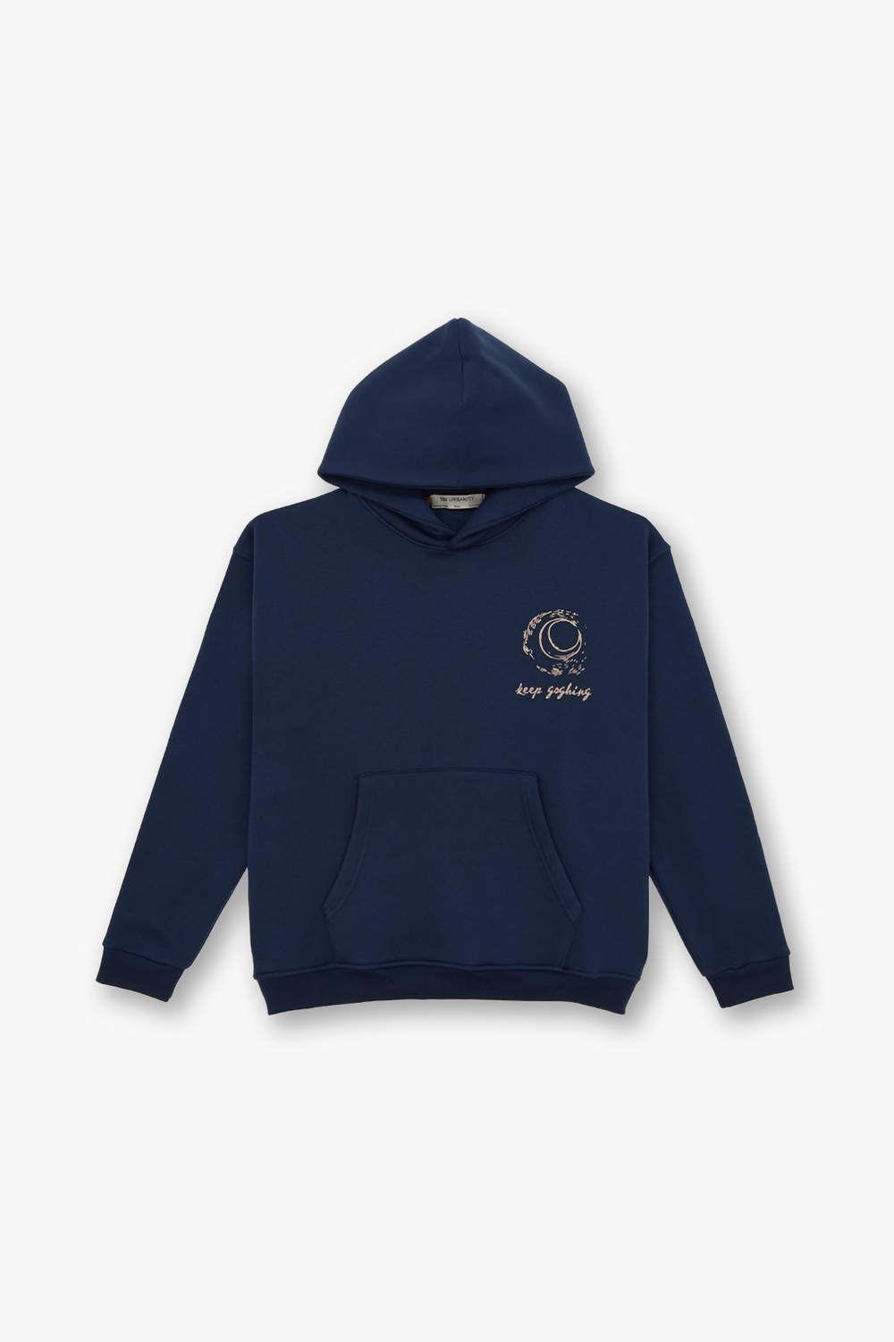 Beyond the Frame Oversize Sweatshirt Erkek İndigo