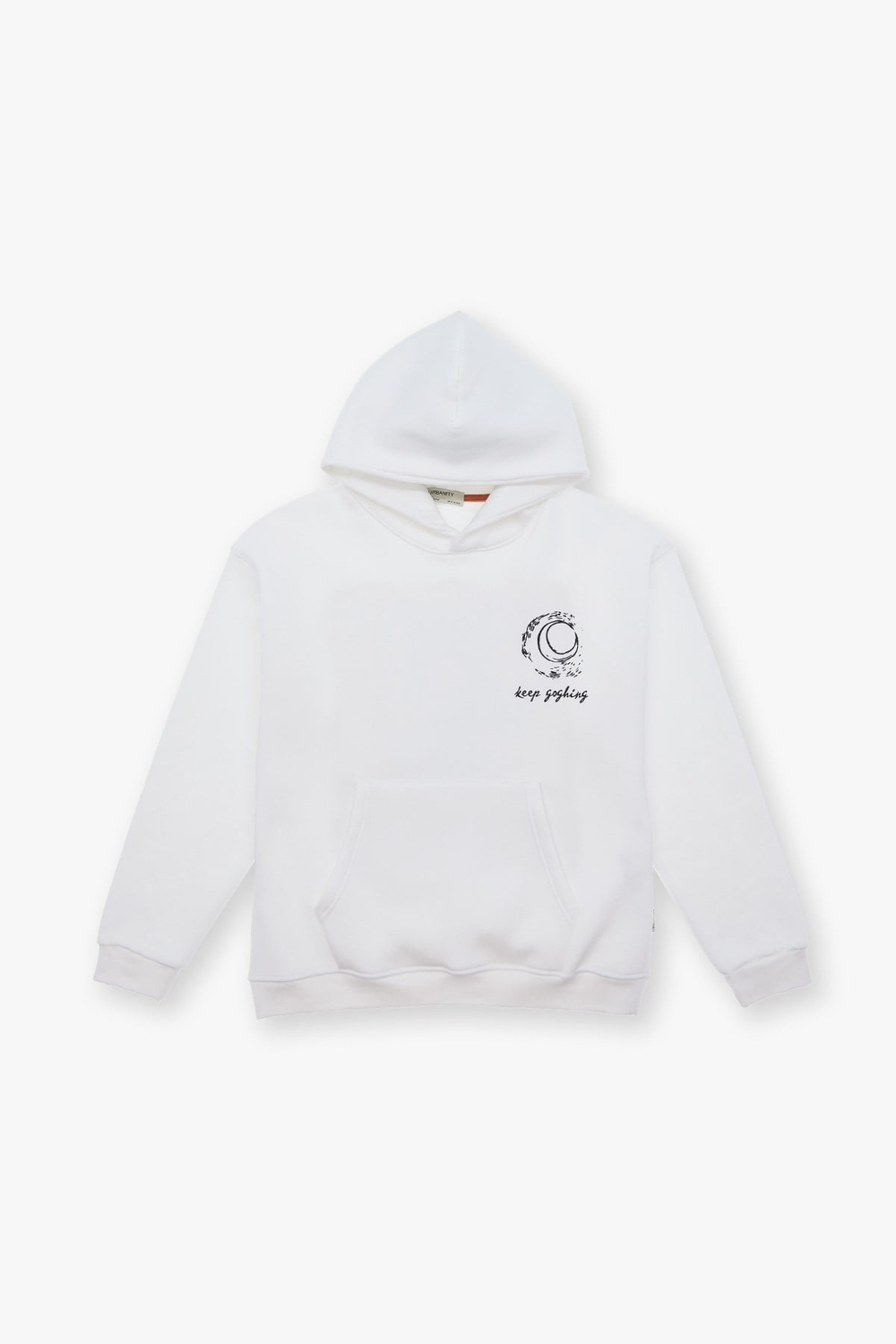 Beyond the Frame Oversize Sweatshirt Kadın Ekru