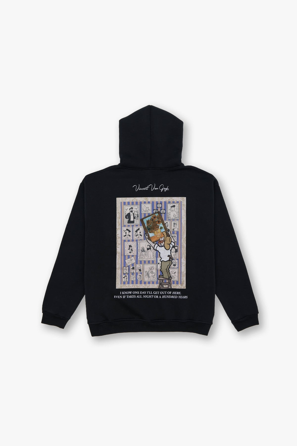 Beyond The Frames Oversized Sweatshirt Black