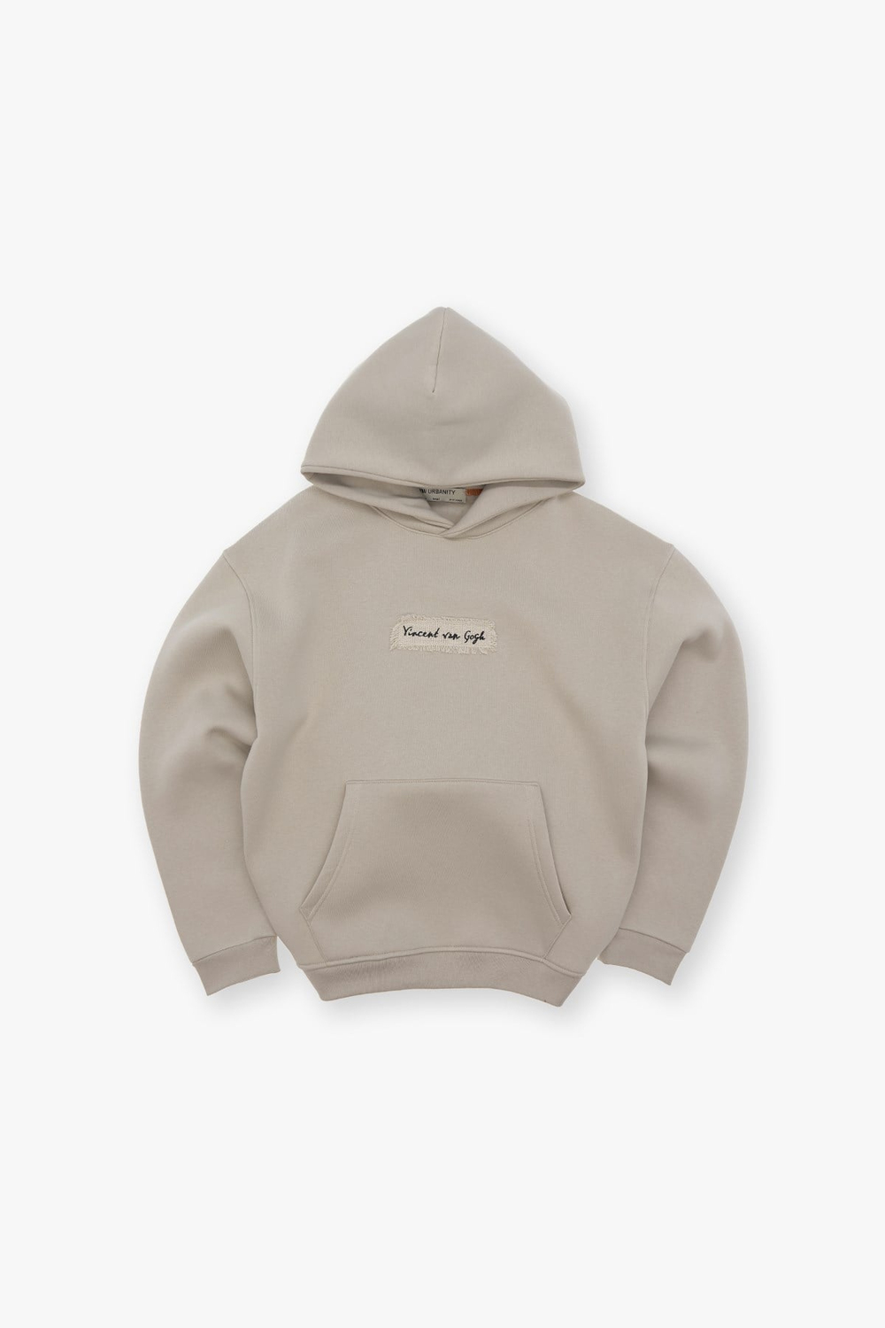 Blooming Canvas Oversize Sweatshirt Erkek Stone