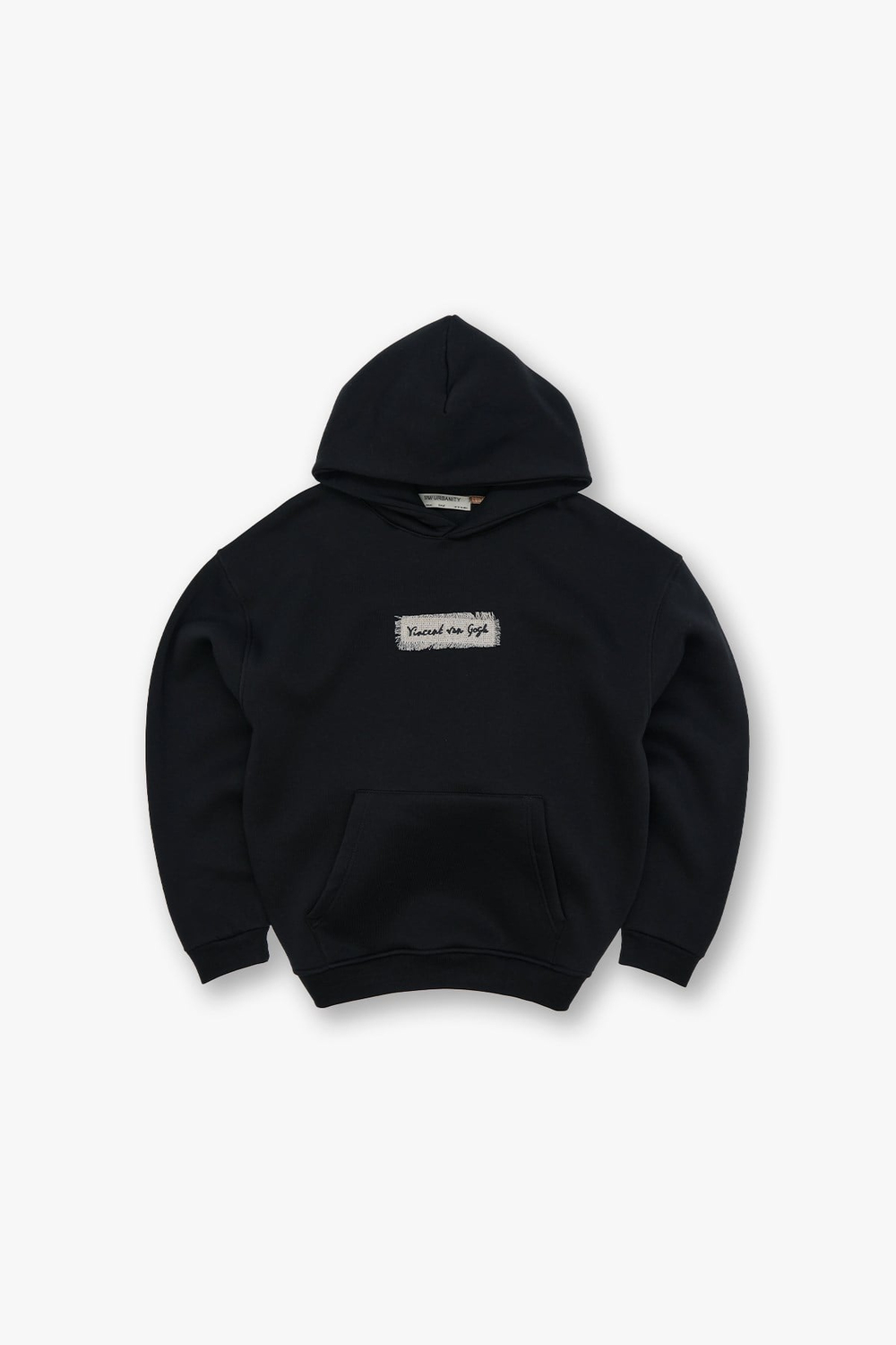Blooming Canvas Oversize Sweatshirt Erkek Siyah