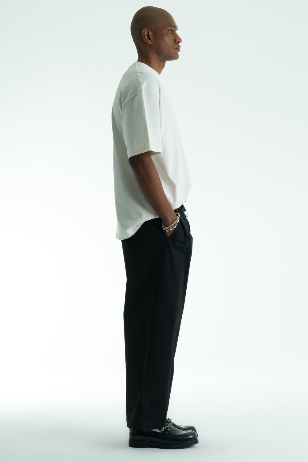 Caden Relaxed Fit Erkek Pantolon Siyah
